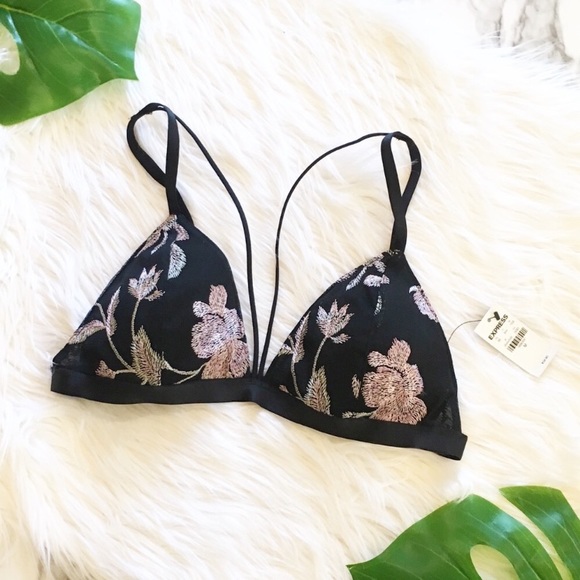 Express One Eleven Black Embroidered Brale… - Picture 2 of 6